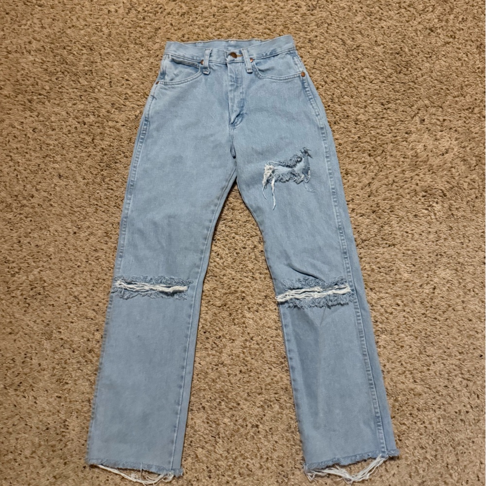 Wrangler Light Blue Denim Jeans